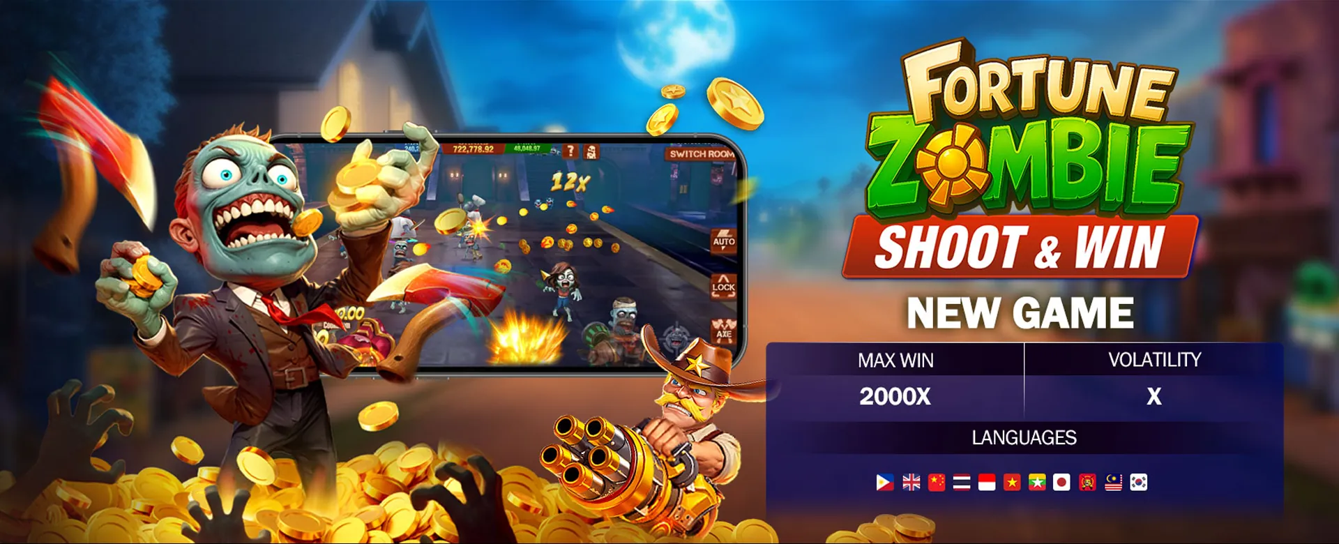 Player celebrating a win at spinplus online casino, with golden coins and a vibrant interface